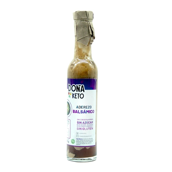 aderezo balsamico doña keto