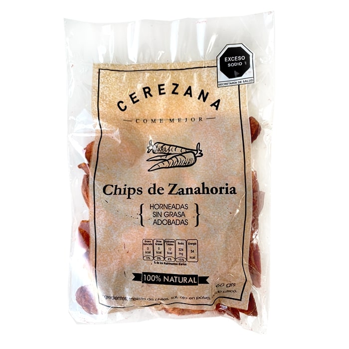 Chips de zanahoria Cerezana