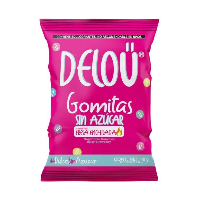 Gomitas KETO sabor fresa enchilada