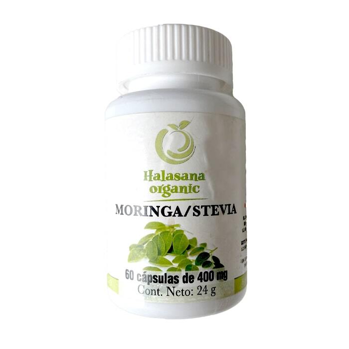 Cápsulas de Moringa/Stevia